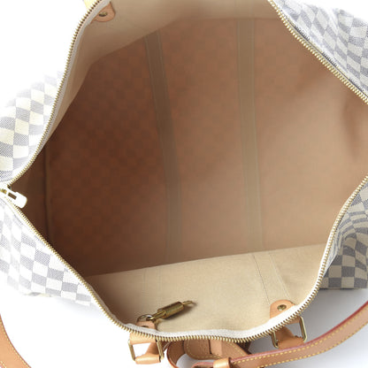 Louis Vuitton Damier Azur Keepall Bandouliere 55 4 of 9