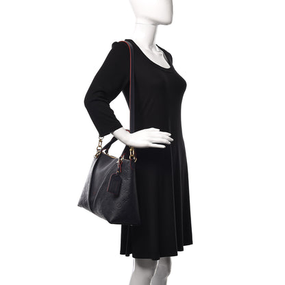 Louis Vuitton Empreinte V Tote MM Marine Rouge 2 of 9