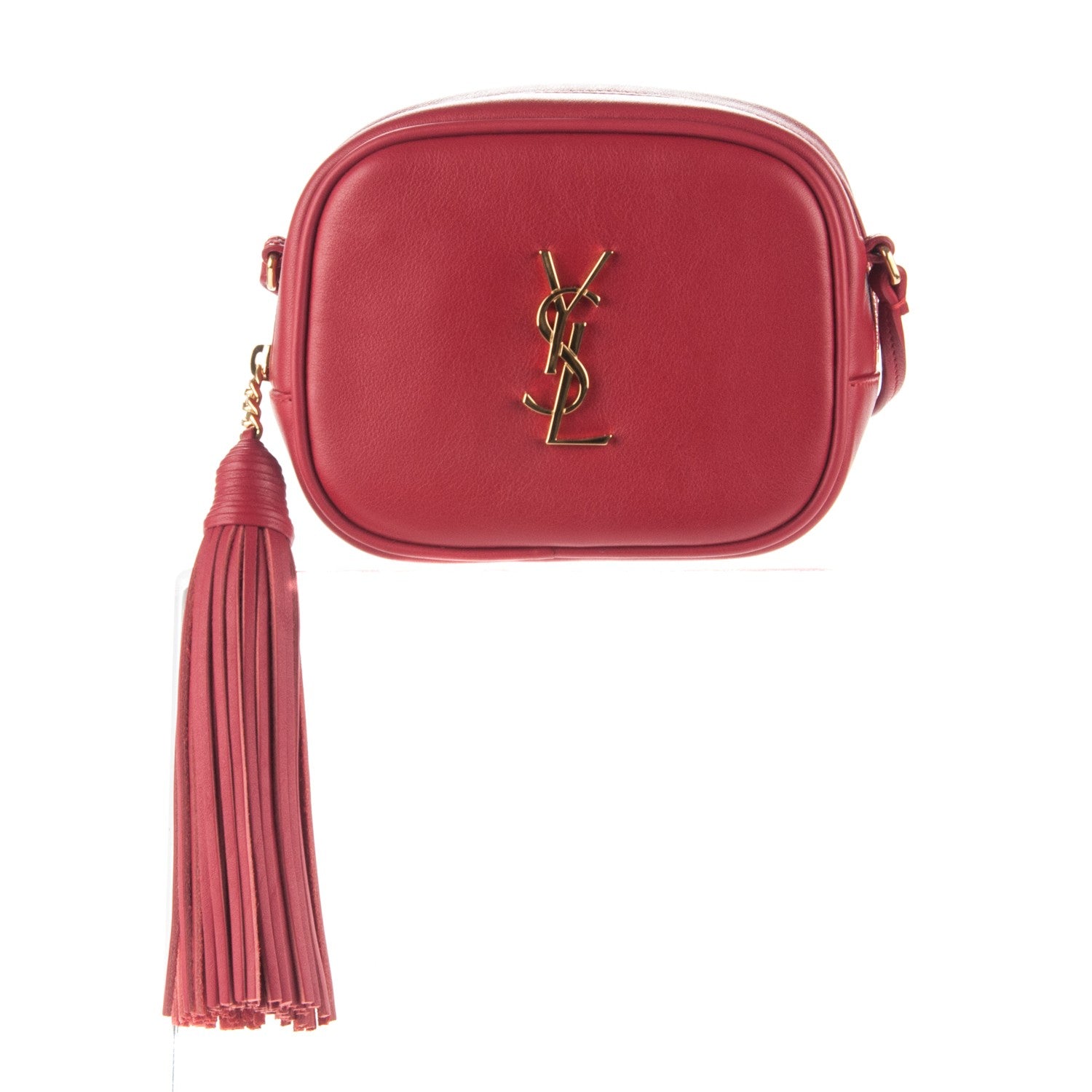 Saint Laurent Nappa Monogram Blogger Bag Red 1 of 6