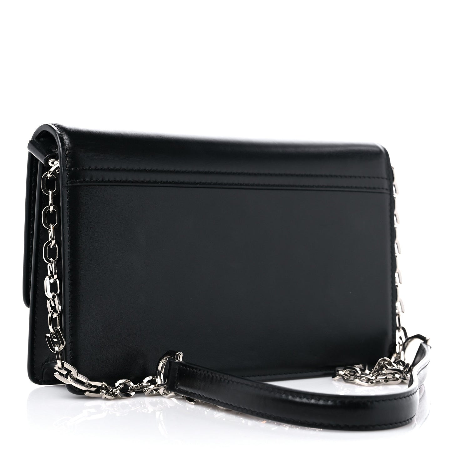 Calfskin Small 4G Chain Crossbody Black