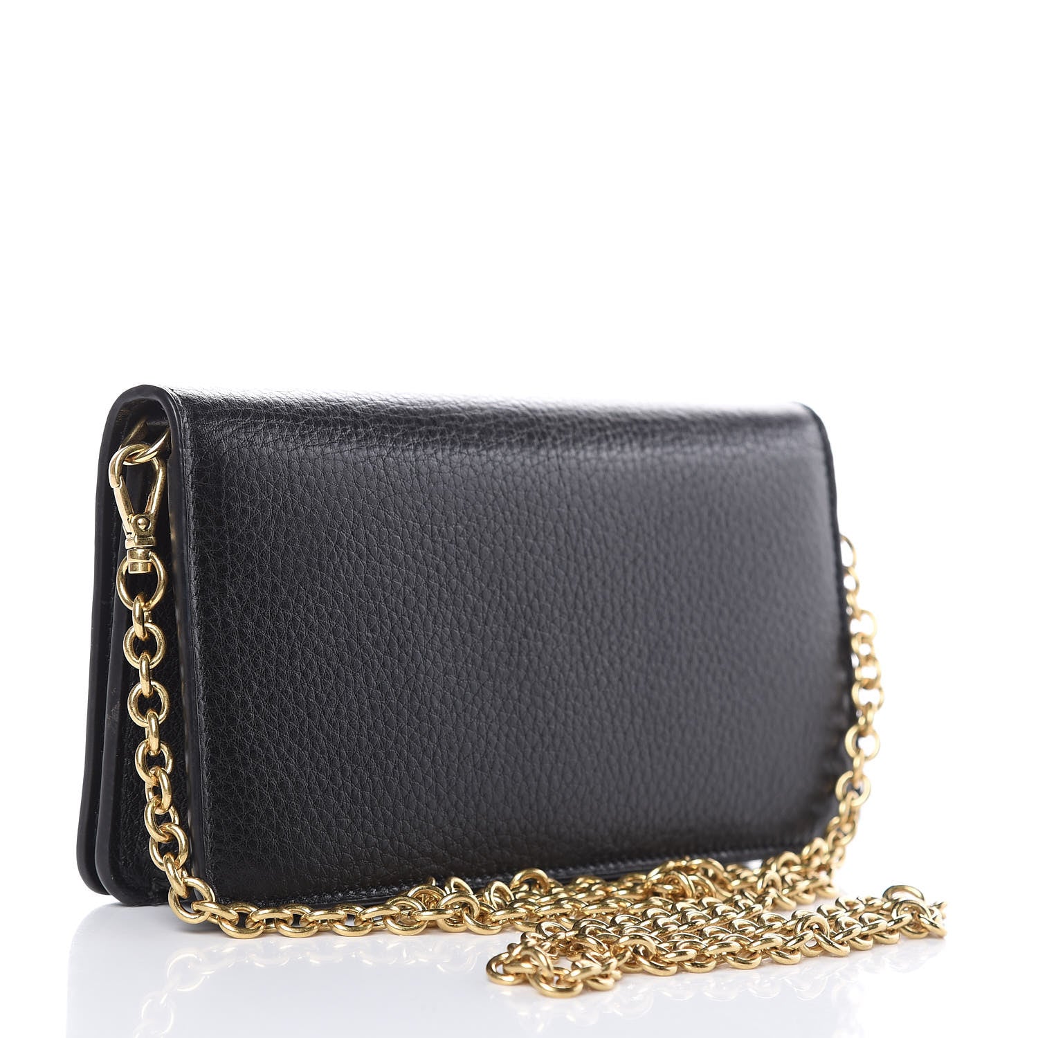 Prada Vitello Daino Mini Crossbody Bag Black 3 of 12
