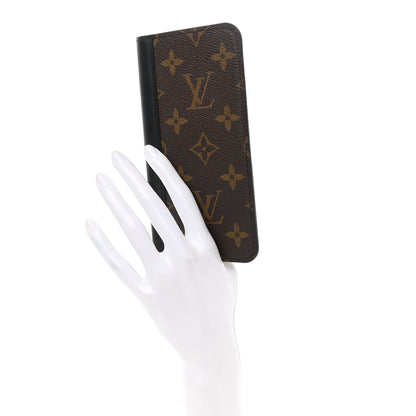 Louis Vuitton Monogram iPhone 11 Folio Case Black 2 of 6