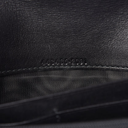 Gucci Calfskin Matelasse GG Marmont Continental Wallet Black 7 of 8