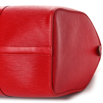 Louis Vuitton Epi Keepall 45 Castillan Red 9 of 10