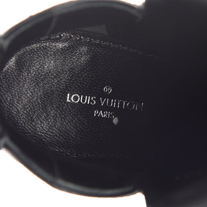 Louis Vuitton Calfskin Monogram Rodeo Queen Ankle Boots 36.5 Black 9 of 18