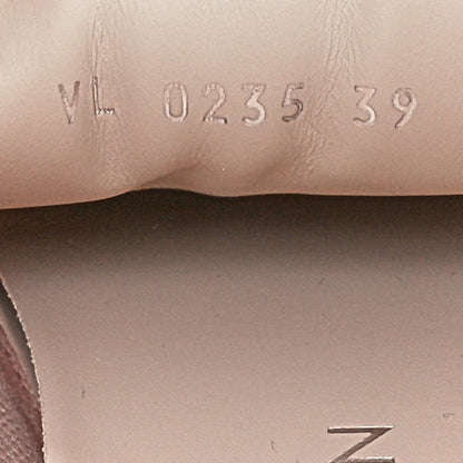 Louis Vuitton Suede Calfskin LV Sneakerina 39 Pink 7 of 7