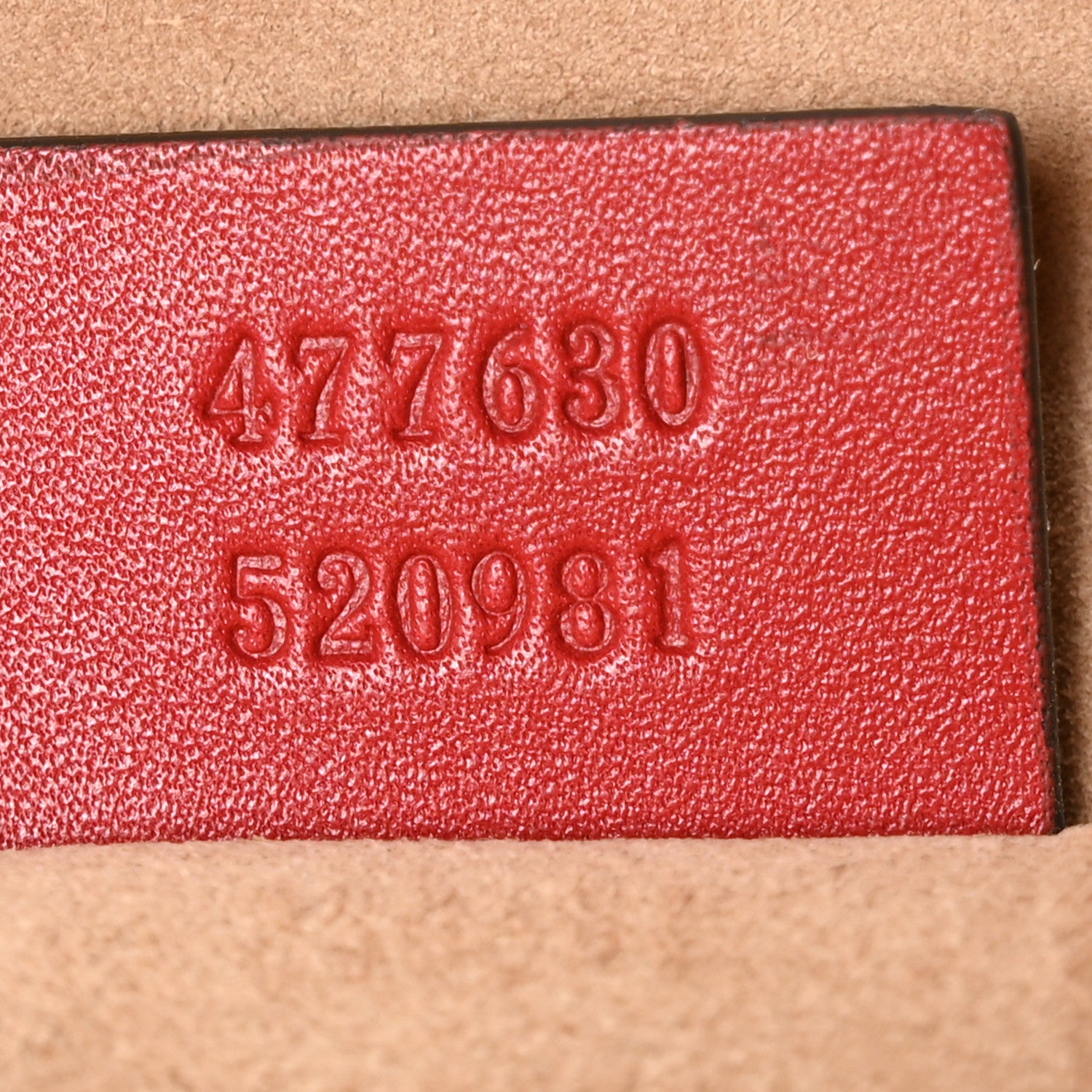 Gucci Calfskin Maxi Sylvie Clutch Red 7 of 9