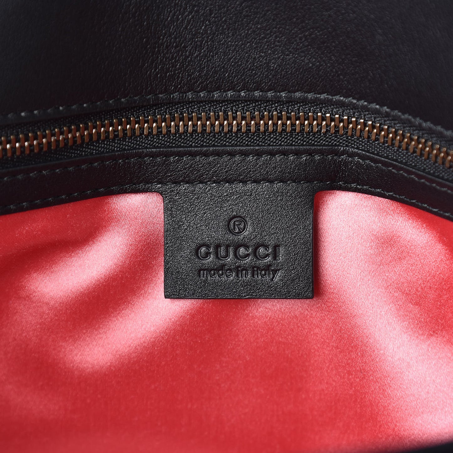 Velvet Matelasse Small GG Marmont Shoulder Bag Black