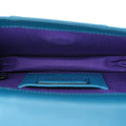 Bulgari Calfskin Serpenti Forever Crossbody Blue 5 of 30