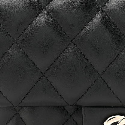 Chanel Calfskin Quilted CC Uniform Flap Belt Bag Black 8 of 11
