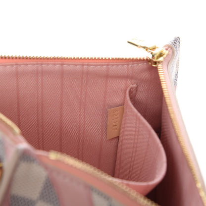 Louis Vuitton Damier Azur Tahitienne Neverfull MM GM Pochette 8 of 8