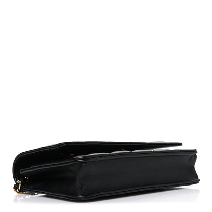 Chanel Lambskin Quilted Wallet On Chain WOC Black 4 of 11