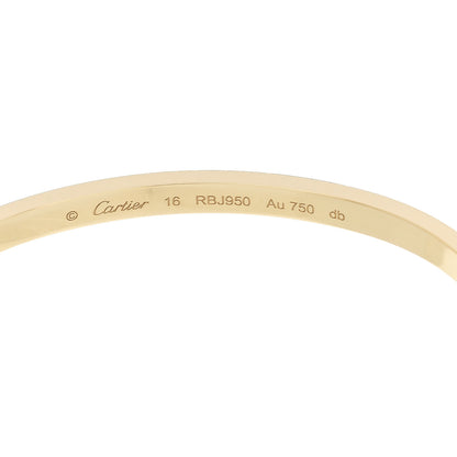 Cartier 18K Yellow Gold Small LOVE Bracelet 16 6 of 8