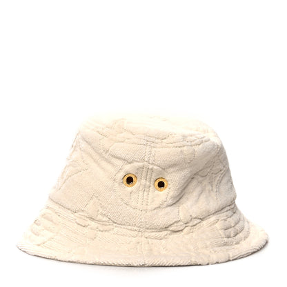 Louis Vuitton Cotton Jacquard Monogram LVacation Reversible Hat M White 5 of 11