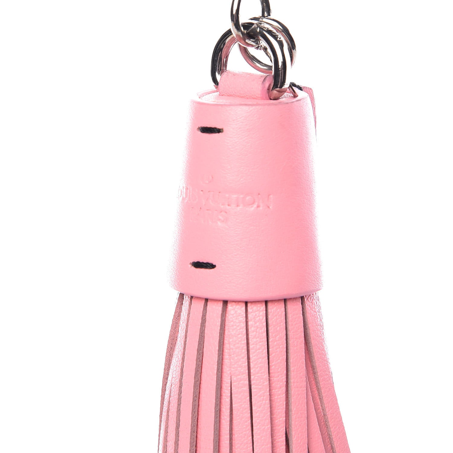 Louis Vuitton Calfskin Tassel Bag Charm Pink 3 of 3