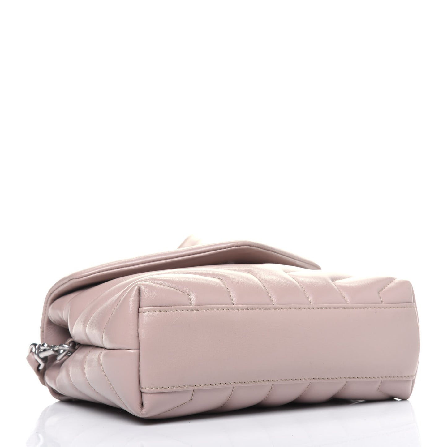 Calfskin Y Quilted Monogram Toy Loulou Crossbody Bag Light Natural