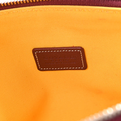 Goyard Goyardine Vendome Toiletry Pouch Burgundy 6 of 6