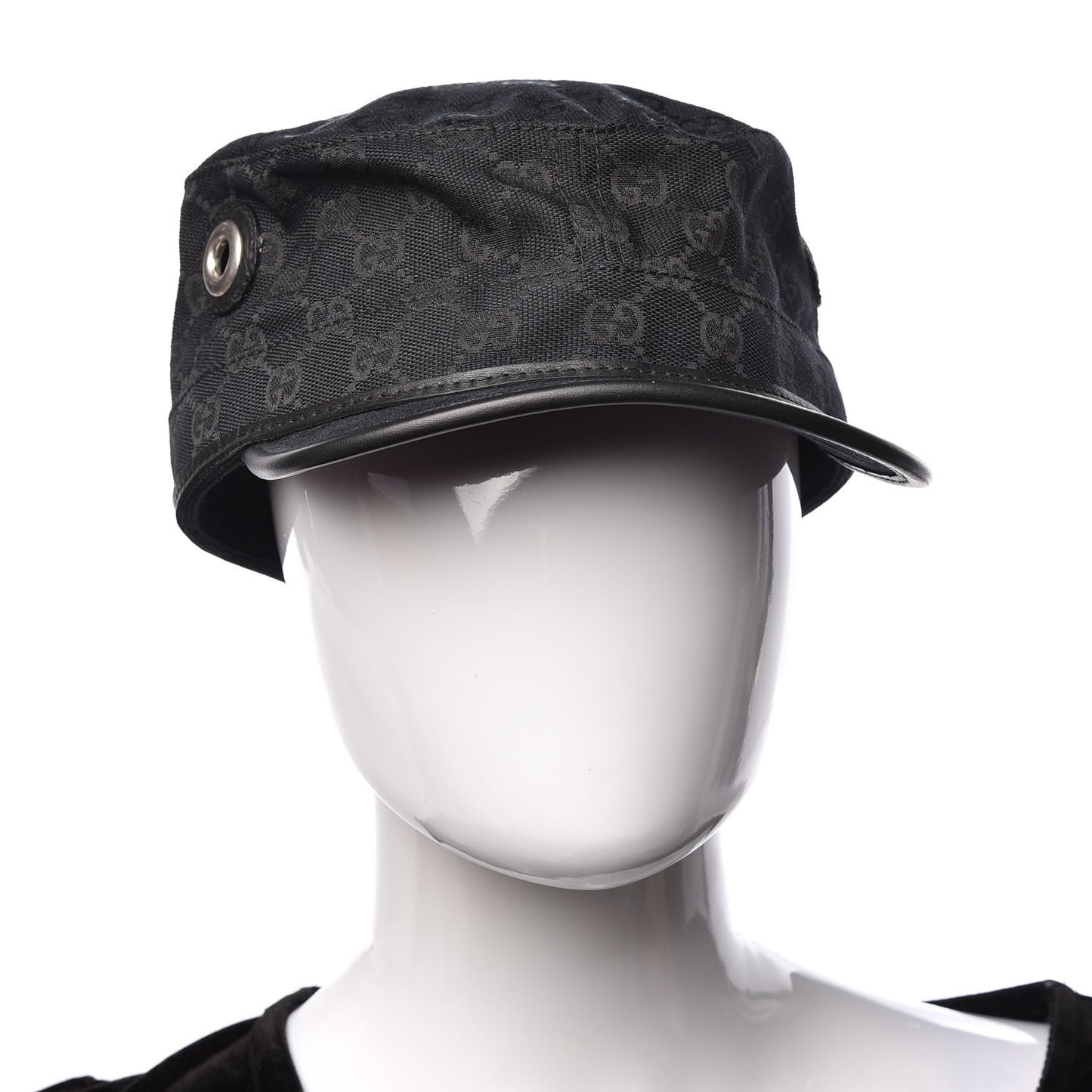 Monogram Cap Hat XL Black