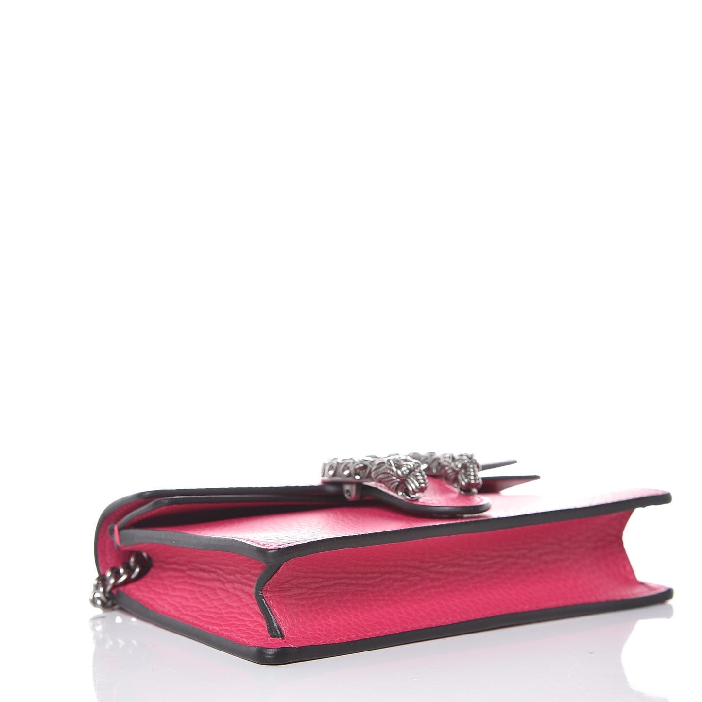 Dollar Calfskin Crystal Super Mini Dionysus Shoulder Bag Box Pink Black Diamond