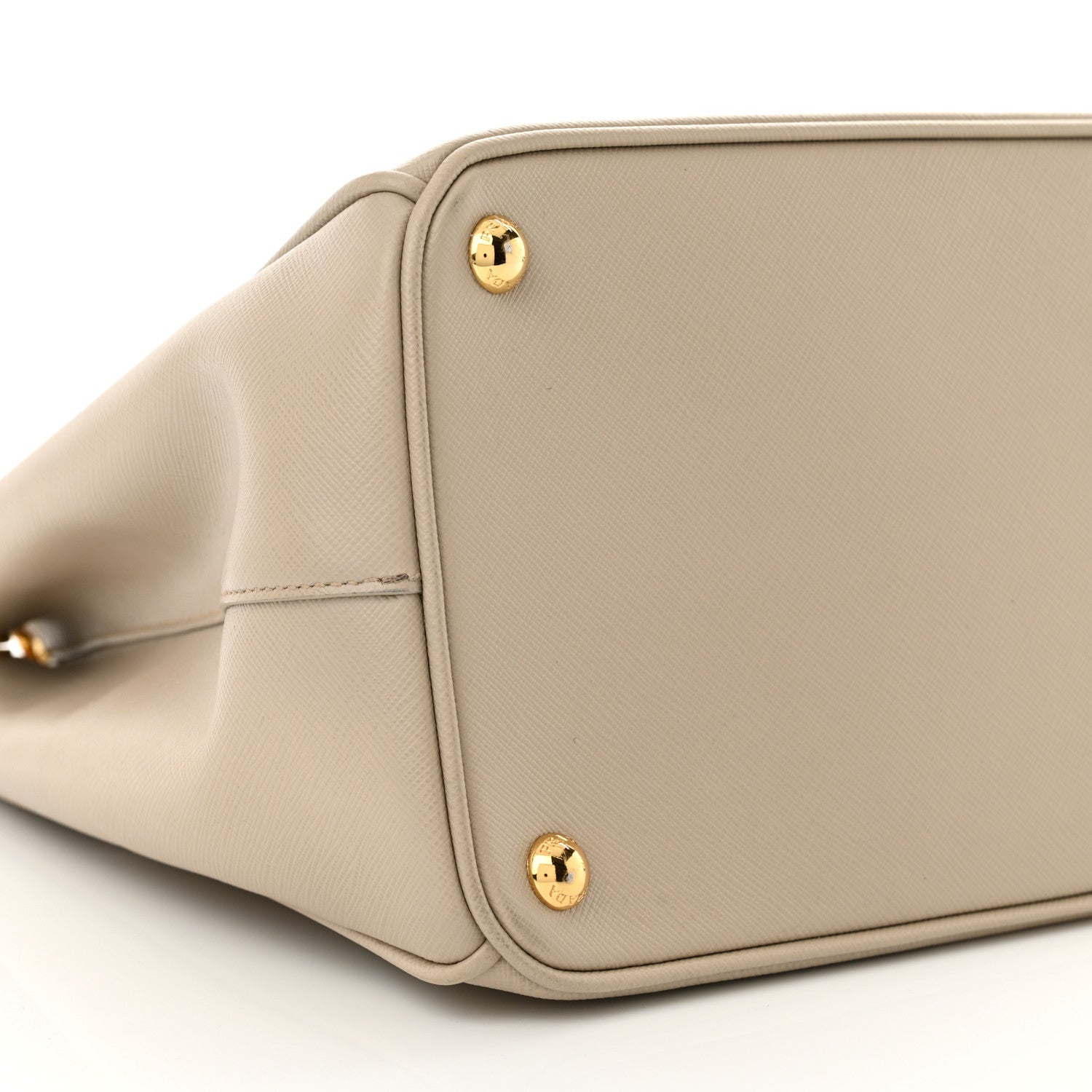 Prada Saffiano Large Galleria Double Zip Tote Pomice 9 of 14