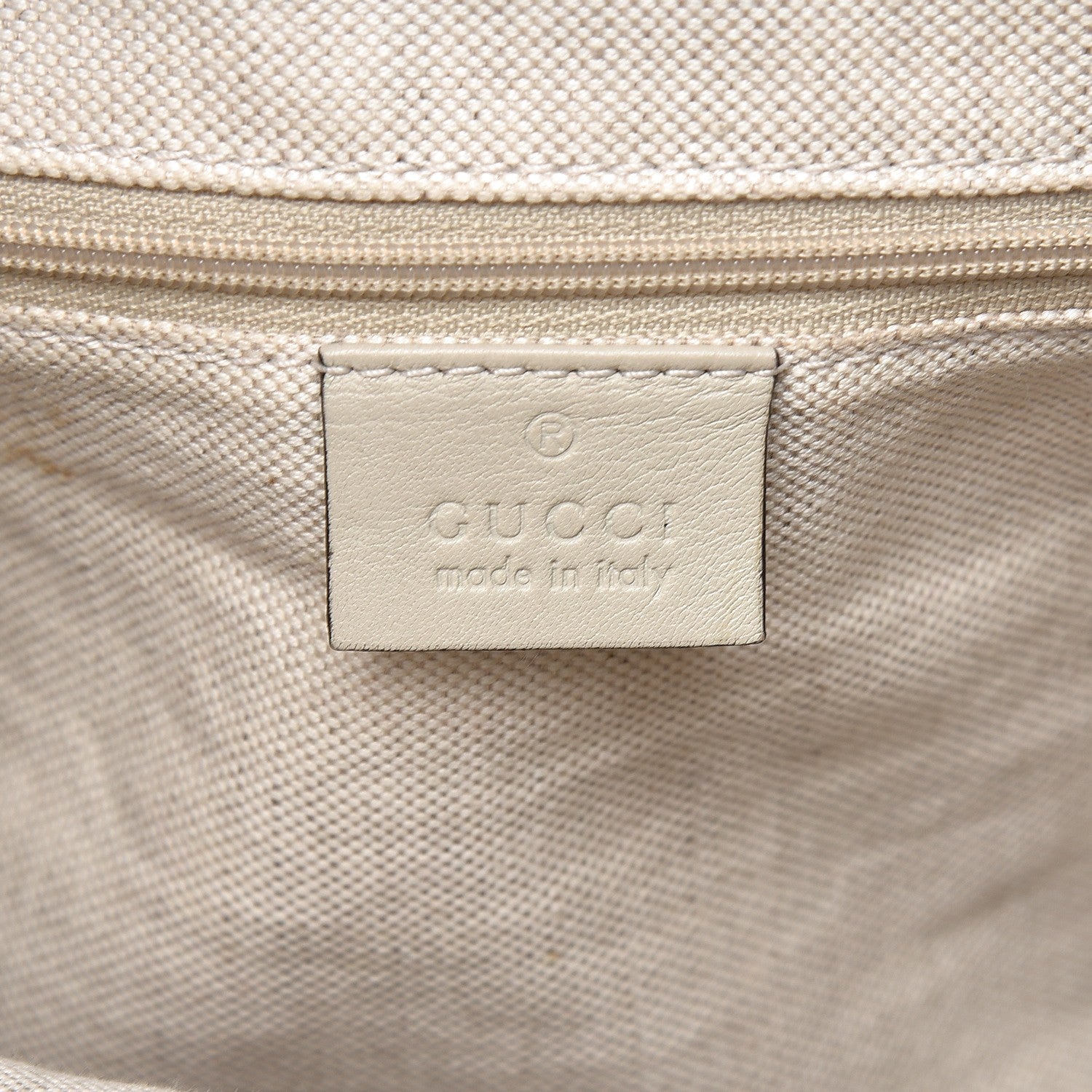Gucci Guccissima Medium Sukey Tote Mystic White 10 of 13