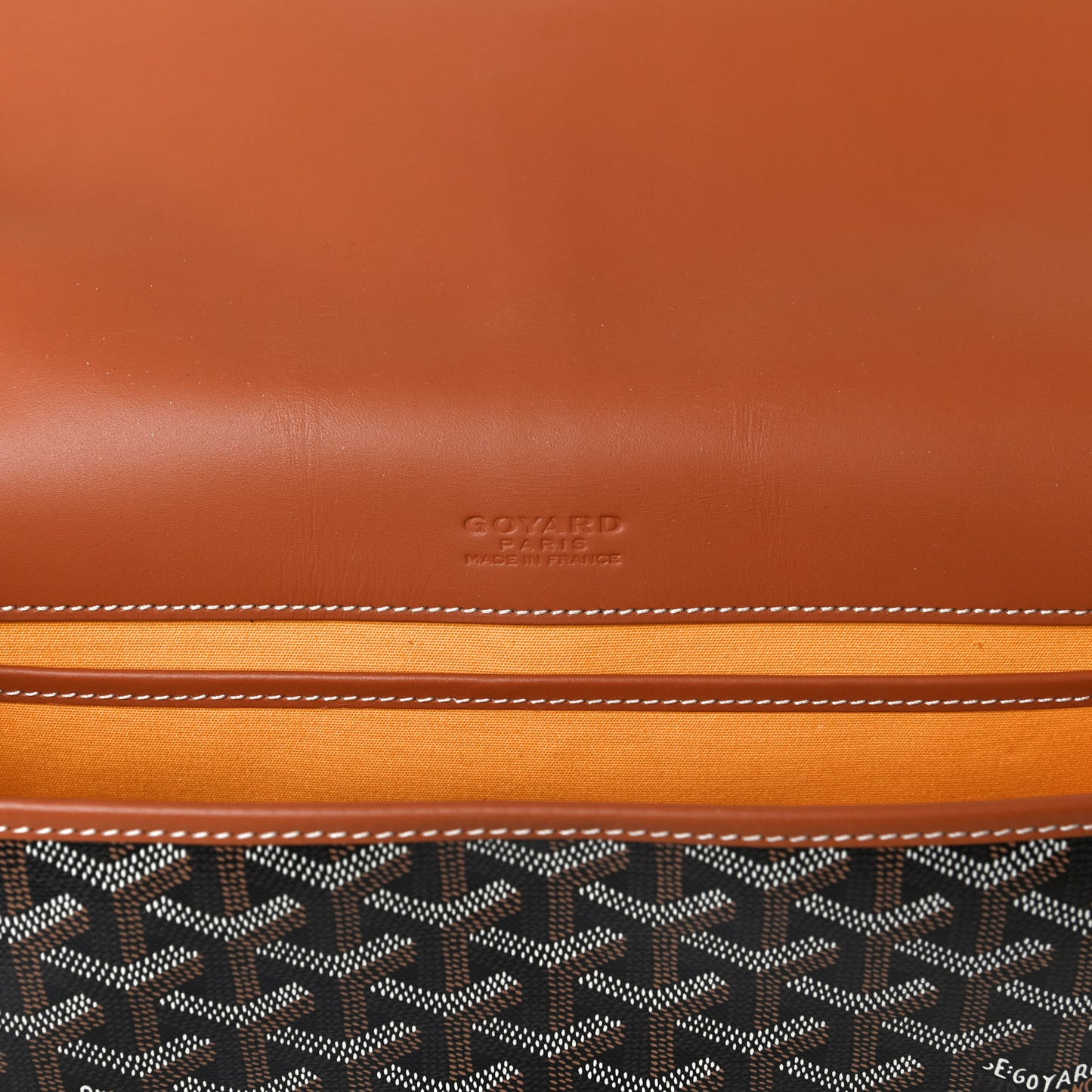 Goyardine Belvedere II MM Messenger Bag Black Gold