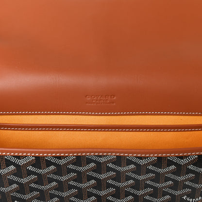 Goyard Goyardine Belvedere II MM Messenger Bag Black Gold 6 of 20
