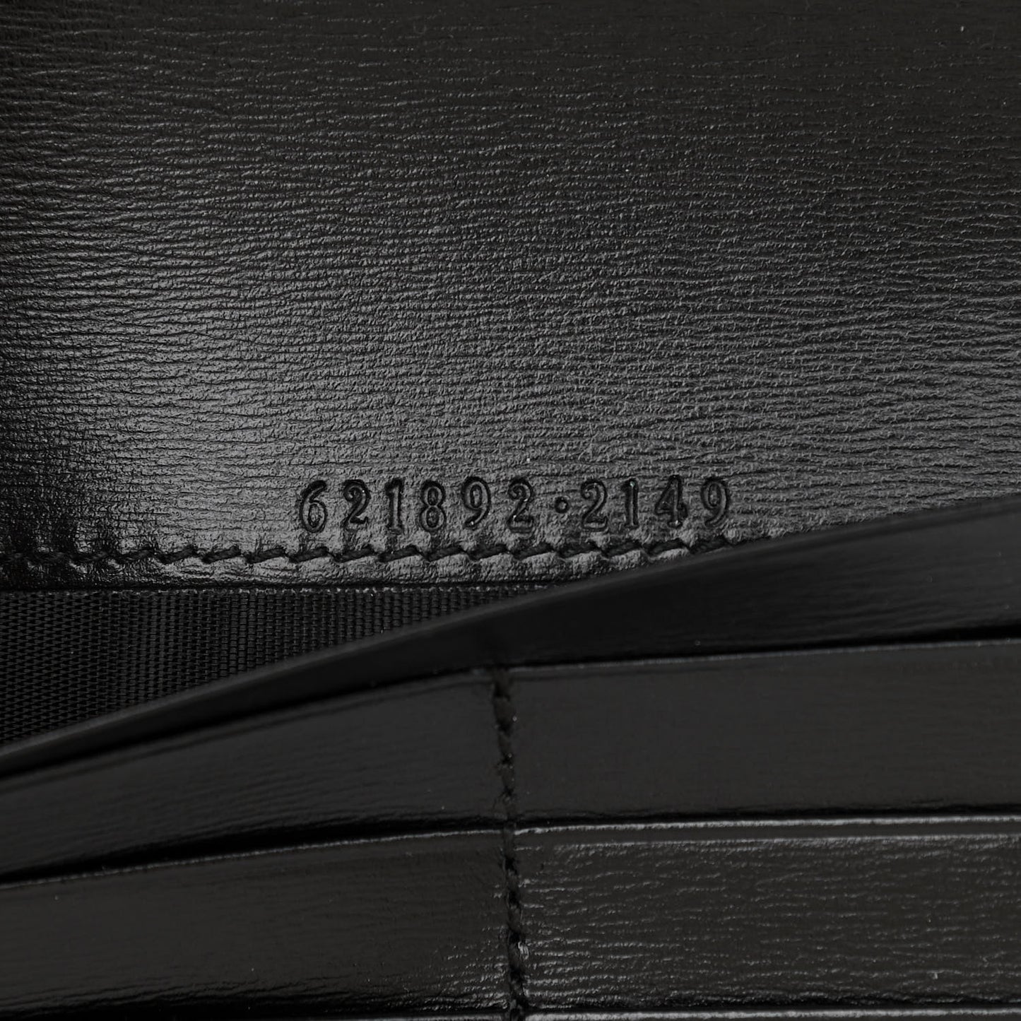 Boarded Plutone Calfskin Horsebit 1955 Wallet On Chain Black