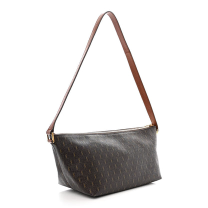 Saint Laurent Canvas Smooth Calfskin Le Monogramme Crossbody Bag Chestnut 3 of 15
