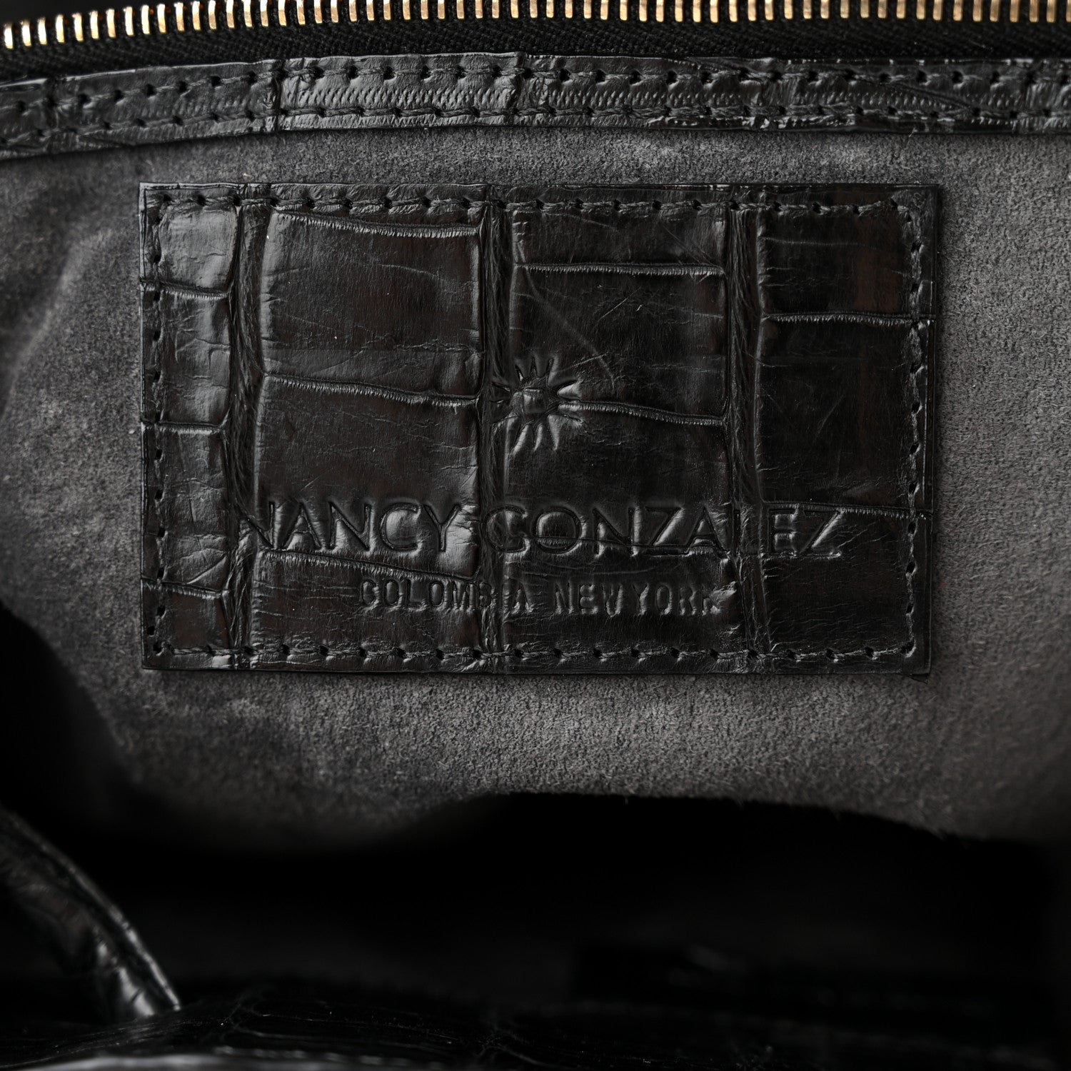 Nancy Gonzalez Crocodile Backpack Black 6 of 10