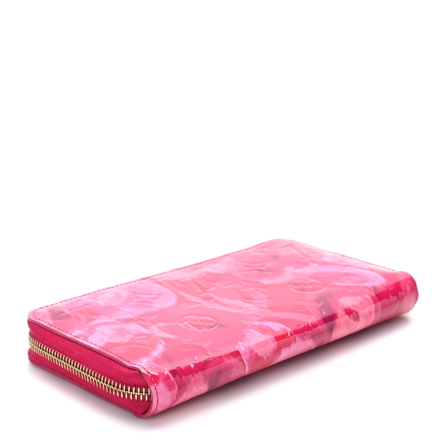 Louis Vuitton Vernis Ikat Zippy Wallet Rose Indien 4 of 7