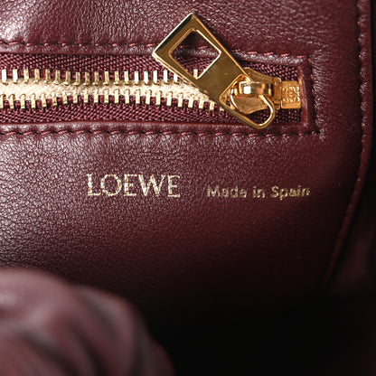 Loewe Buttery Nappa Lambskin Small Squeeze Bag Dark Burgundy 6 of 9