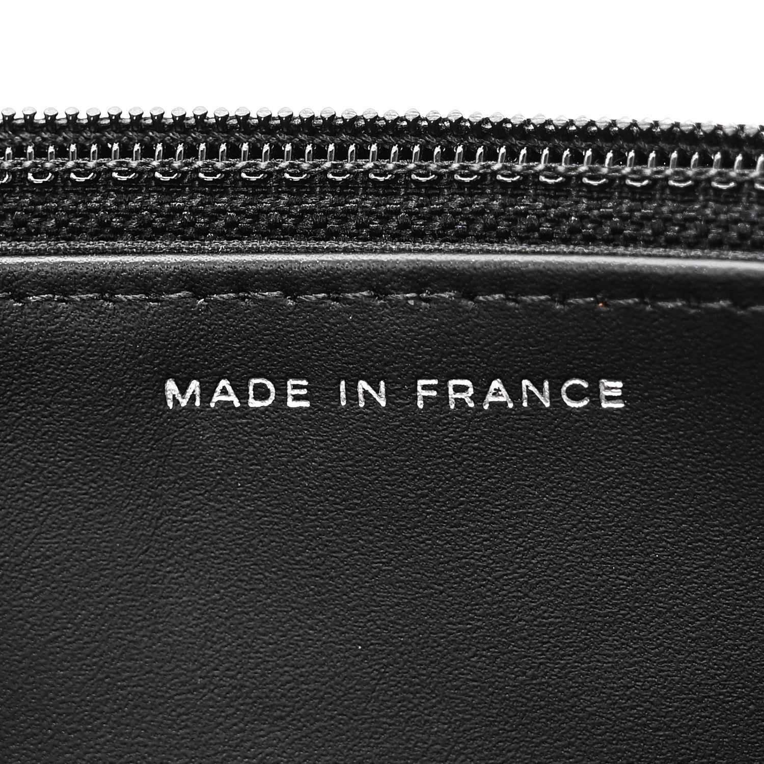 Chanel Caviar Timeless CC Wallet On Chain WOC Black 7 of 12