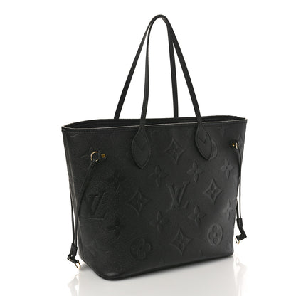 Louis Vuitton Empreinte Monogram Giant Neverfull MM Black 2 of 10
