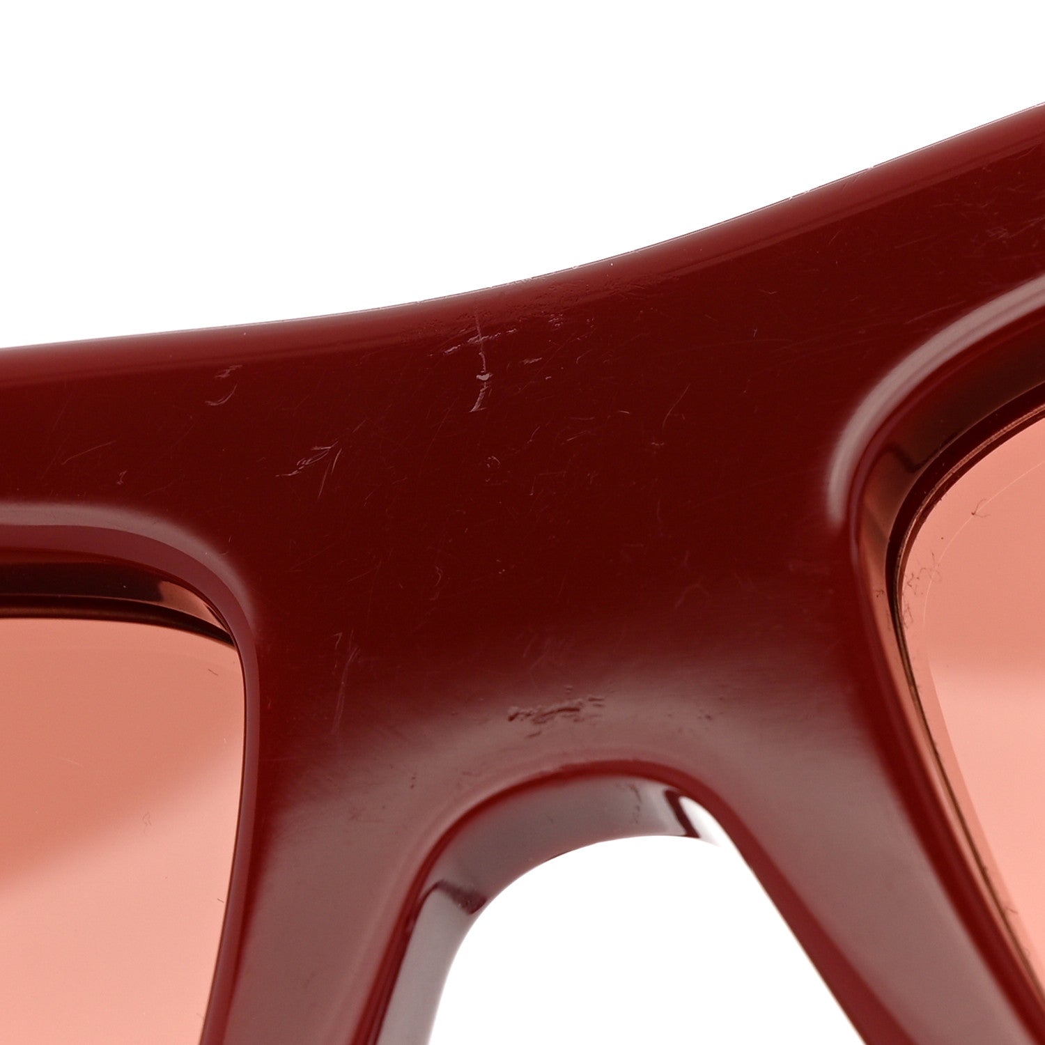 Gucci Acetate Square Sunglasses GG1772S Red 8 of 9