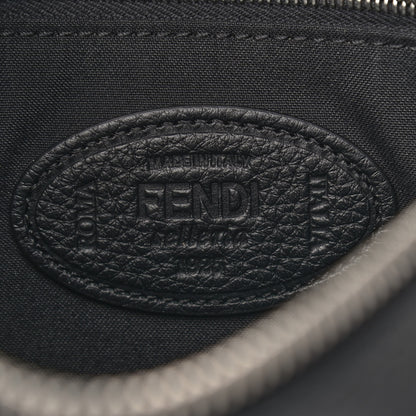 Fendi Cuoio Romano Selleria Fendi Stamp Patch Messenger Black Grigio 5 of 7
