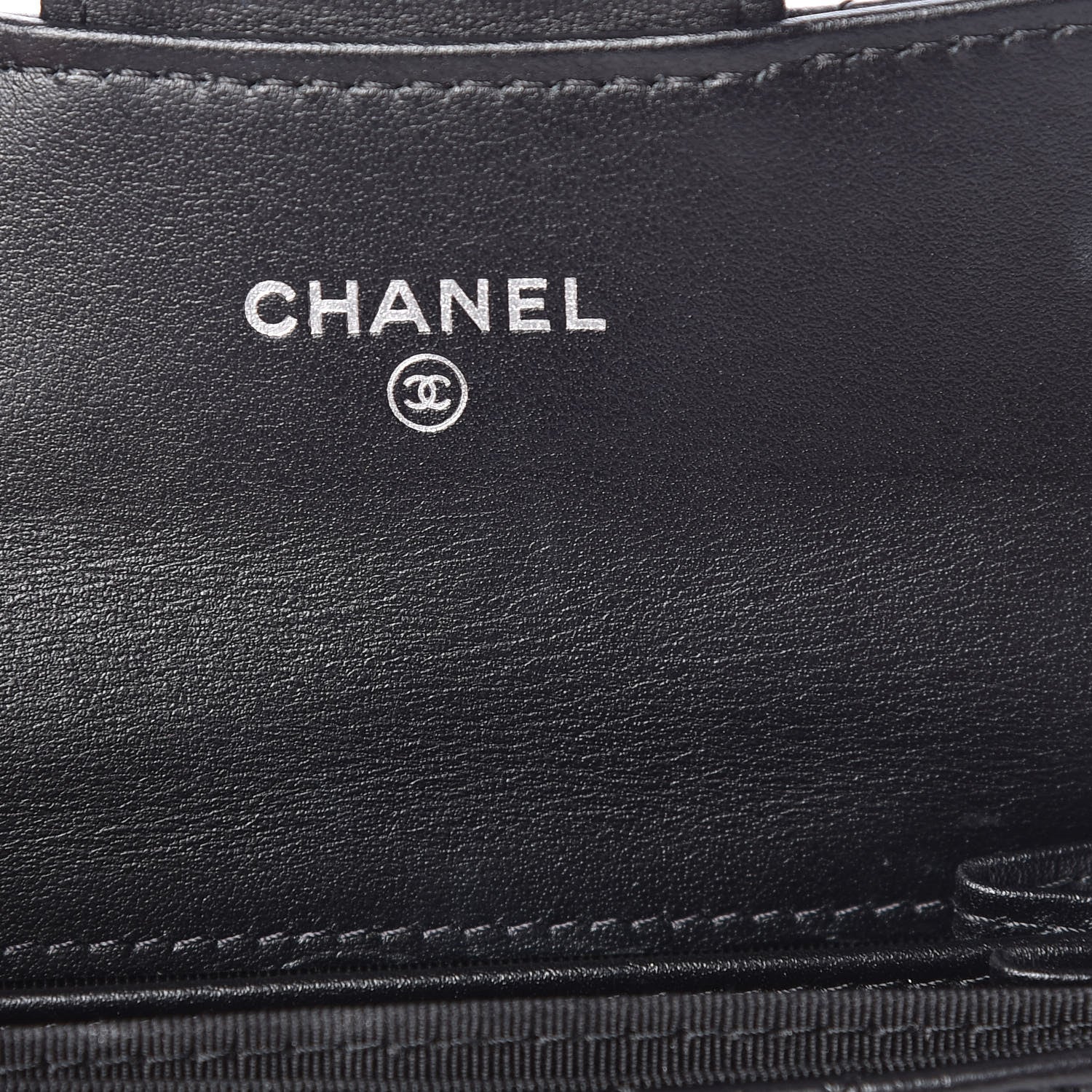 Chanel Aged Calfskin Quilted Reissue Flap Card Holder Wallet So Black 6 of 11
