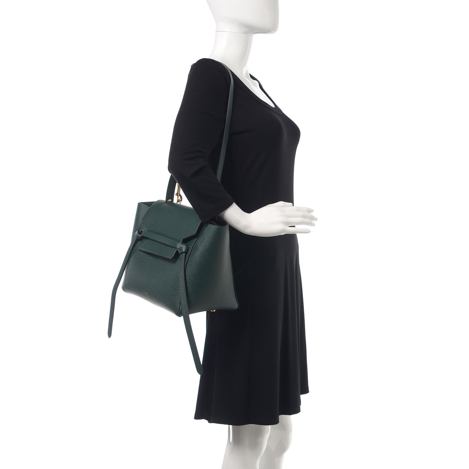 Celine Grained Calfskin Mini Belt Bag Amazone 2 of 8