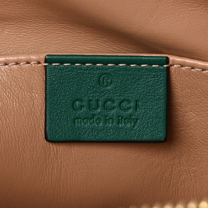 Gucci Shiny Snakeskin Mini Horsebit 1955 Top Handle Bag Emerald 6 of 10