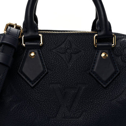 Louis Vuitton Empreinte Monogram Giant Speedy Bandouliere 20 Navy 7 of 9