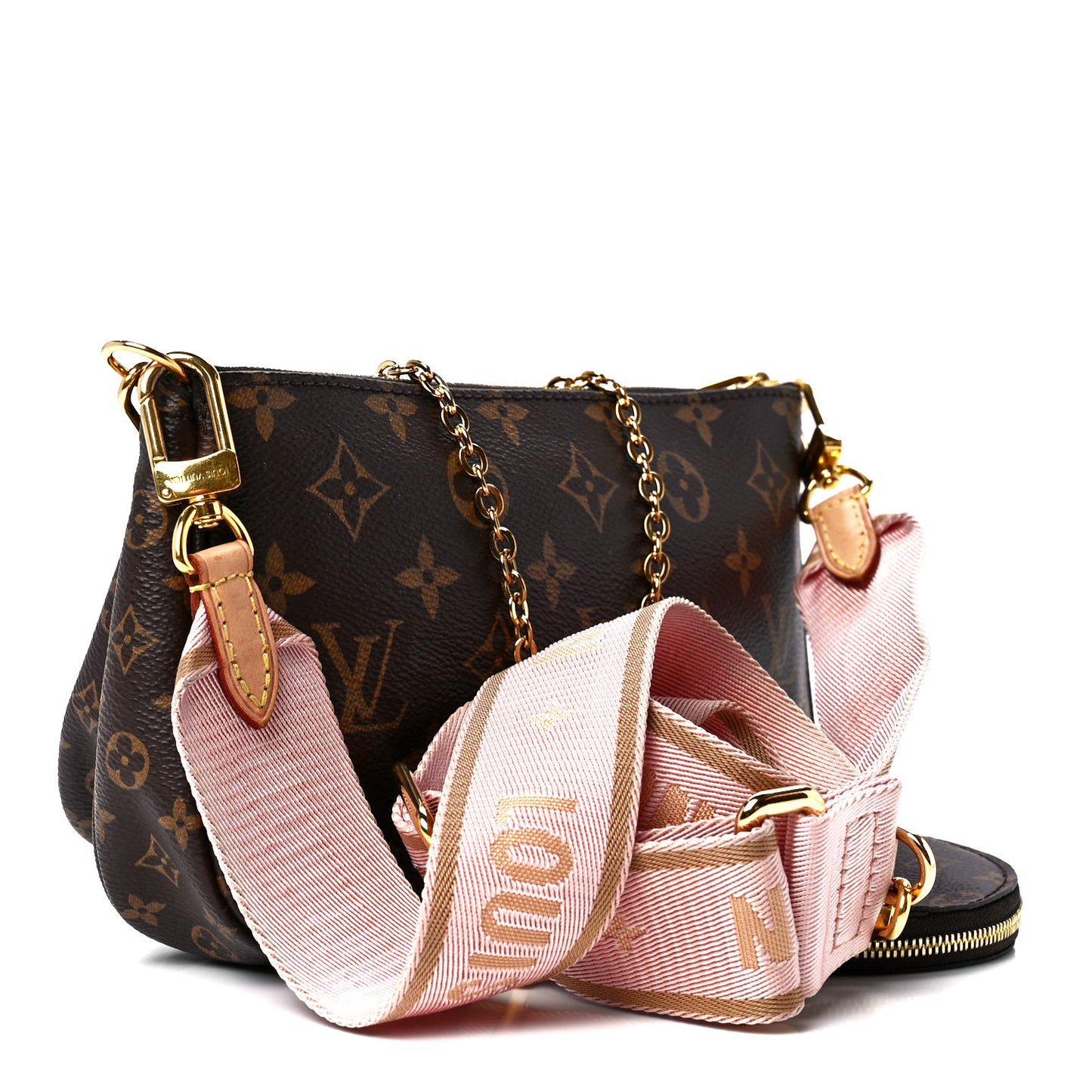 Monogram Multi Pochette Accessories Rose Clair