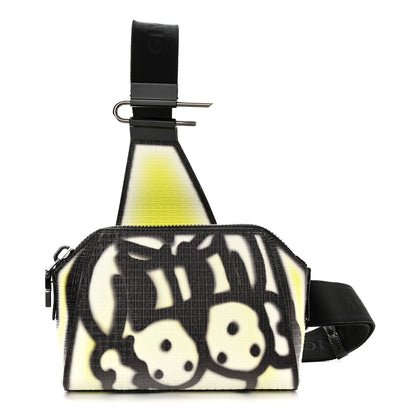 Givenchy x Chito Calfskin 4G Embossed Antigona U Crossbody Bag Fluo Yellow 1 of 9