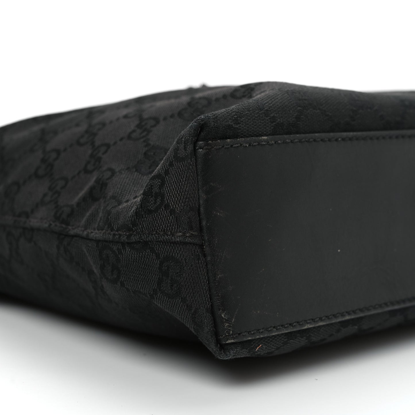 Monogram Piston Shoulder Bag Black