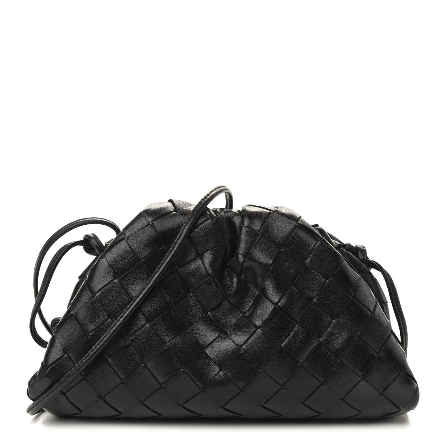 Nappa Intrecciato The Mini Pouch Black