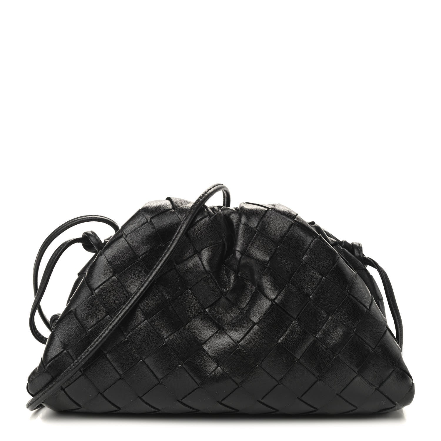 Bottega Veneta Nappa Intrecciato The Mini Pouch Black 1 of 9