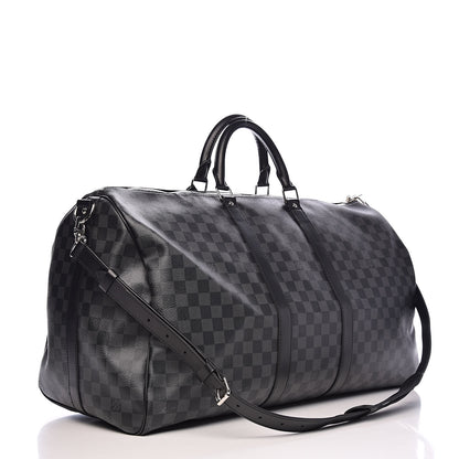 Louis Vuitton Damier Graphite Keepall Bandouliere 55 3 of 21