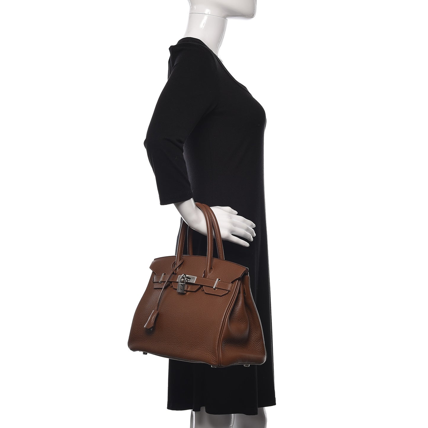 Taurillon Clemence Birkin 30 Marron D'Inde