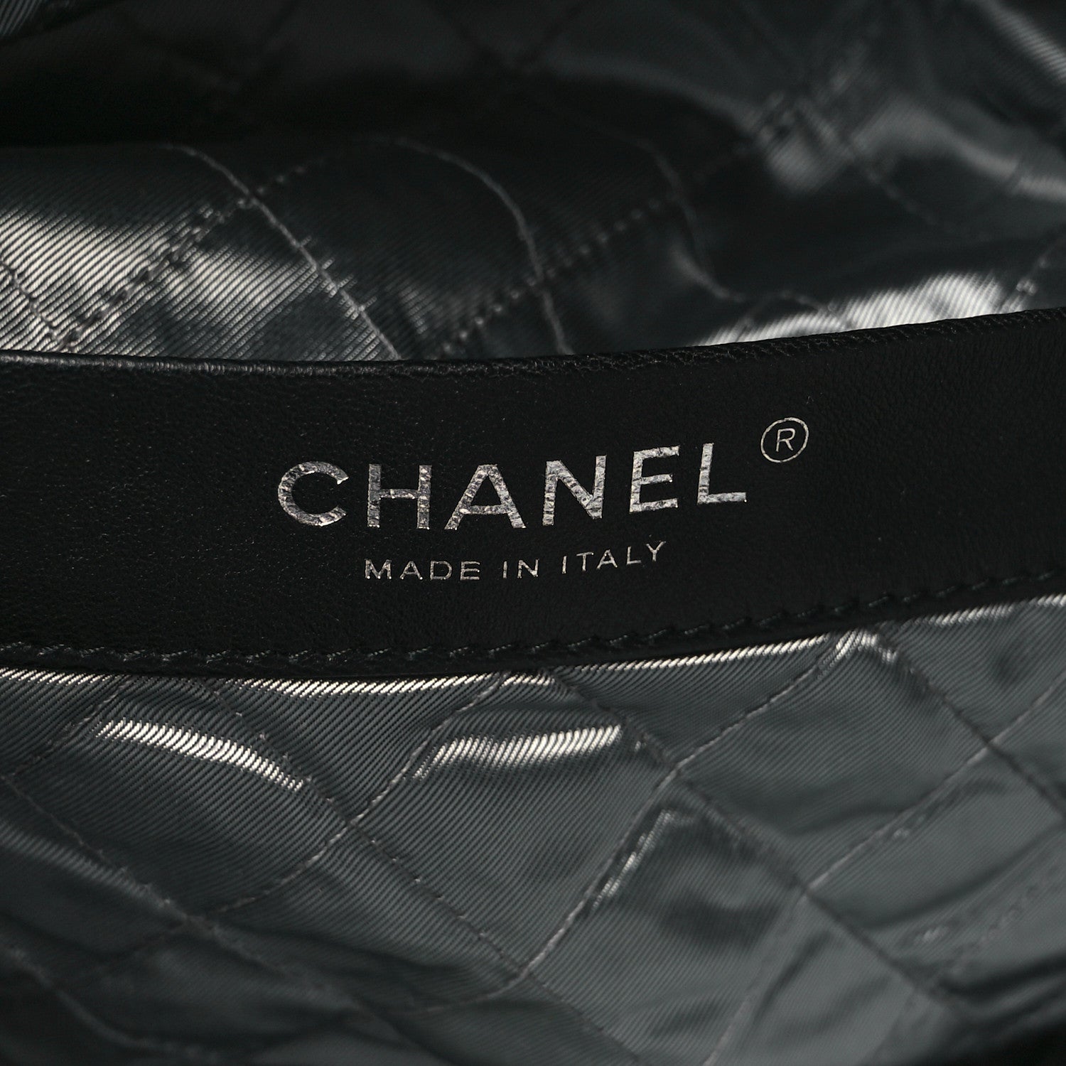 Chanel Tweed Resin Strass Large Robot Shopping Bag Black 6 of 9