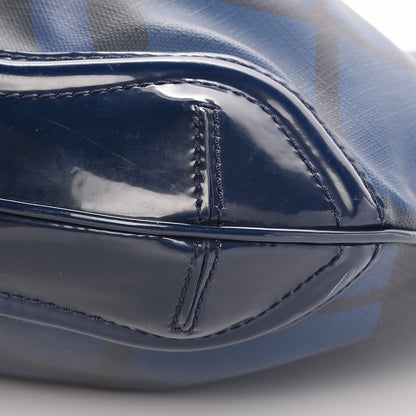 Burberry Nova Pop Degrade Medium Craigwell Hobo Jet Blue 13 of 13