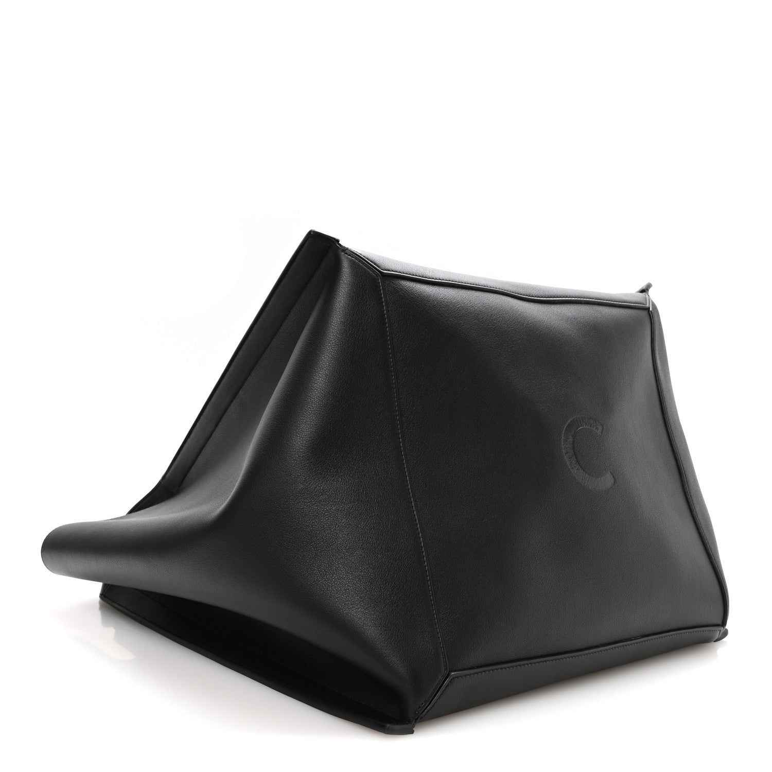 Celine Supple Calfskin Medium Cube Black 4 of 12